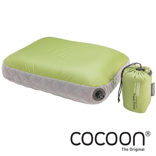 코쿤 휴대용 울트라라이트 퀼팅 사각 여행용 베개 와사비 (ACP3-UL2Q)